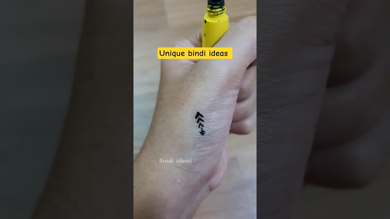 Simple Bindi Design for College & Office Girls 💼👩‍🎓 | Daily Wear Look 