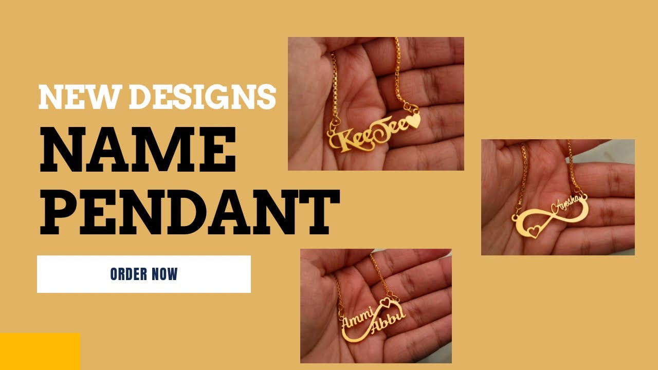 ✨ Personalized Name Pendants: Unique Gifts That Sparkle on this valentines day✨ 