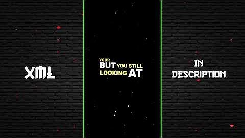 SING FOR THE MOMENT ❤️ XML FILE || NEW TREND XML