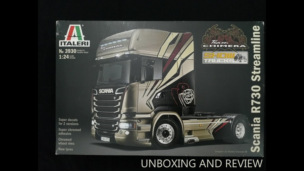 Maquette camion Scania S730 Highline 4x2 - Italeri 3927 - 1/24