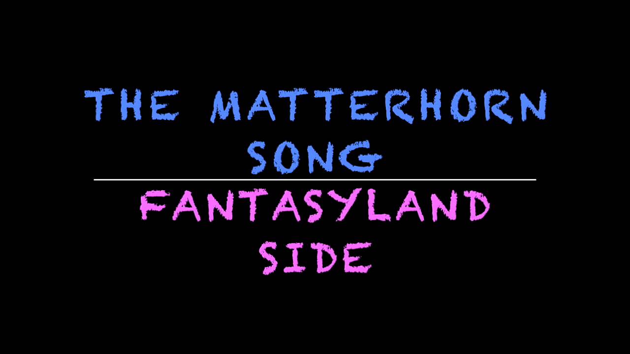 The Matterhorn Song (Fantasyland) YouTube