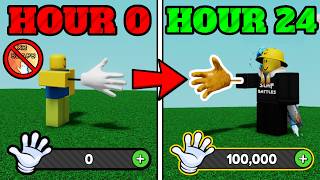 Can I Unlock THE FLEX in 24 HOURS? | Slap Battles