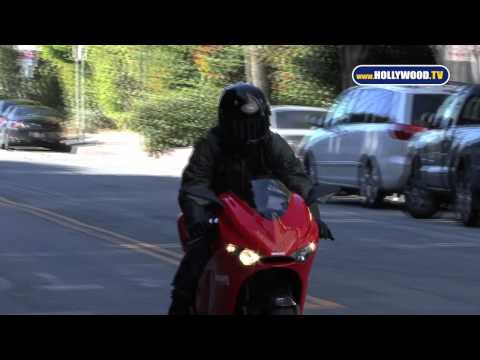Tom Cruise Cruises Down Doheny on Ducati Superbike