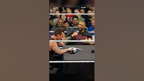 Roman Reigns wasn't really in the waiting mood with CM Punk 😬