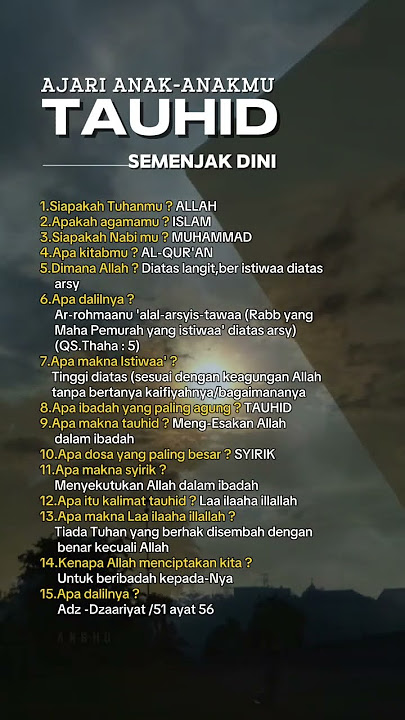 Tauhid#ilmu Tauhid#Doa#Dzikir#Ayat'Allah#Sholawat Jibril#Ahli Surga#Konten Islami#quotes#Shorts