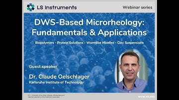 DWS Based Microrheology - Fundamentals and Applications