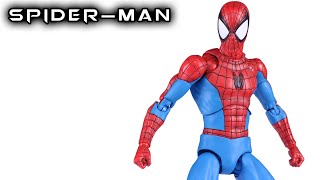 MAFEX SPIDER-MAN (Classic Costume Ver) No. 185 Marvel Action Figure Review