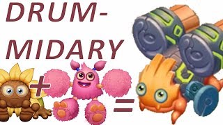 How to breed Drummidary? Flowah + Pompom = OMG!! - Dawn of Fire