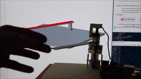 Real time digital twin using Creo and Arduino