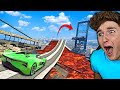 Can You Jump The IMPOSSIBLE BRIDGE GAP In GTA 5.. (Mods)