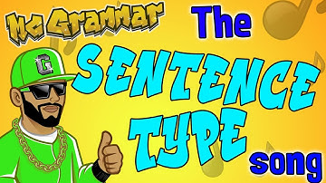 The Sentences Type Song | MC Grammar 🎤 | Educational Rap Songs for Kids 🎵