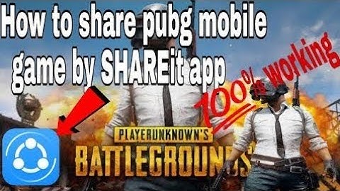 HOW TO SHARE PUBG MOBILE LITE FROM SHARE IT | LATEST EASY METHOD