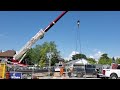Aug-24-2022 Cranes Setup in Cannington, Ontario