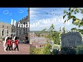 Follow me to windsor in a day  windsor castle guard change the best italian meal  travel vlog