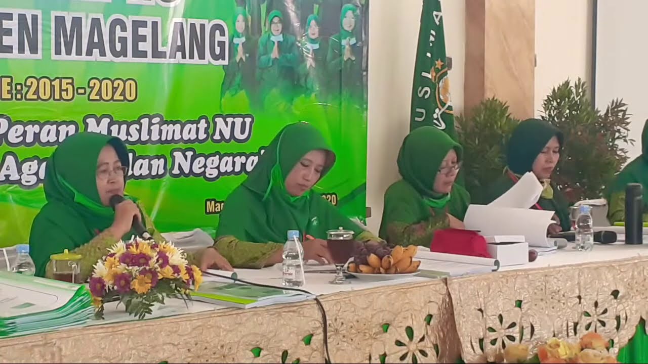 Laporan Pertanggung Jawaban PC MUSLIMAT NU KAB. MAGELANG Tahun 2015-2020