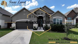 4 Bed 2 Bath For Sale In New Braunfels, Tx 468,000