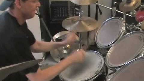 Half Time Linear Groove Pattern - a Drum Lesson by Brett Frederickson