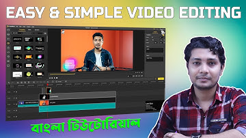 Easy and Simple Video Editing Complete Bangla Tutorial // Tuneskit AceMovi