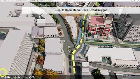 How to Show the Egress Route of the Construction Site