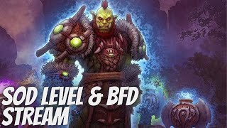 Shaman Leveling & BFD Stream - Season of Discovery - WoW Podcast