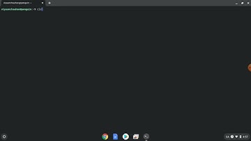 How to install QEMU on a chromebook!