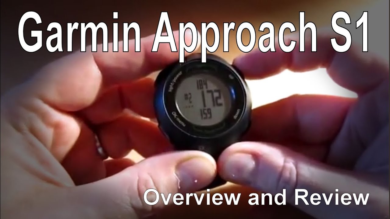 Approach S1 Golf GPS Watch Overview -