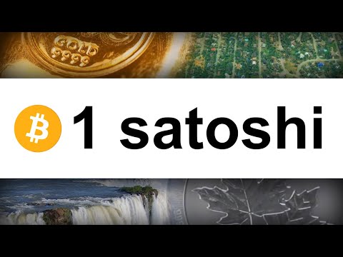 How scarce is 1 satoshi?