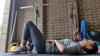 Back lying knee drops