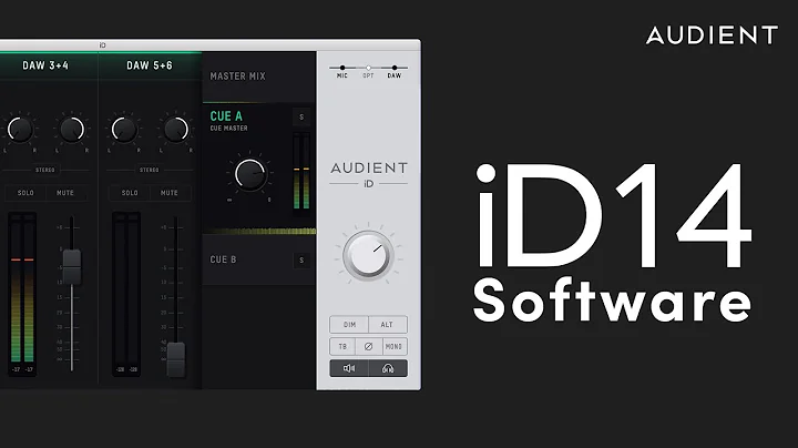 iD14 MkII Software Overview - The iD Mixer