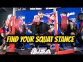 Finding your squat stance  ive never shared this