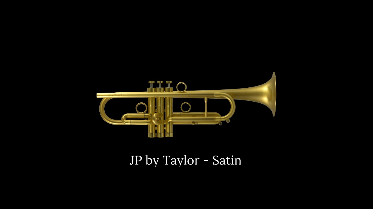 JP by Taylor Satin Gold Custom Bb Trumpet Professional 