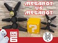 Megabot vs Megabot with Mario Question Block Slow Mo!