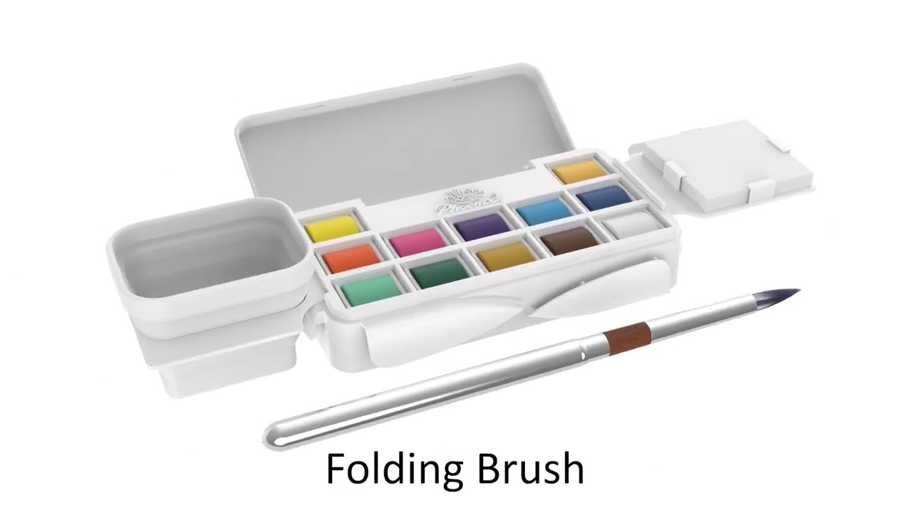 Professional Watercolor Half Pan Set | Phoenix