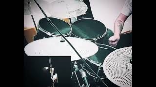 Mute cymbal test and mesh heads