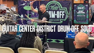 Mike Orris Drum Solo most of at the 2026 Guitar Center District Drum-Off Competition Chicago