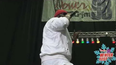 Power 98: Rick Ross Performs "Hustin'" at Winterfest '09!