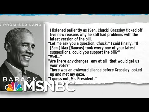 Democrats Nurse Fresh Memories Of Bad Faith Republican 'Bipartisanship' | Rachel Maddow | MSNBC