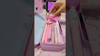 🌸💗 Pink Stationery Reorganization ASMR #schoolsupplies screenshot 3