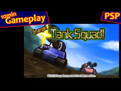 Charge! Tank Squad ... (PSP) Gameplay