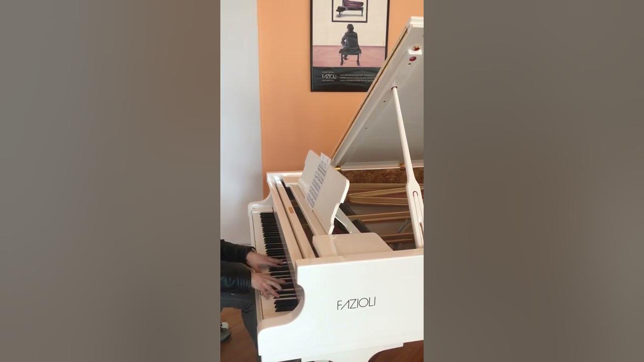 Fazioli F212 White Grand Piano Fazioli F212 Beyaz Kuyruklu Piyano - YouTube