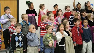 Jeffrey- Gr. K School Concert- This Is Christmas Time/Edelweiss (2013) NEW UPLOAD FROM THE ARCHIVES