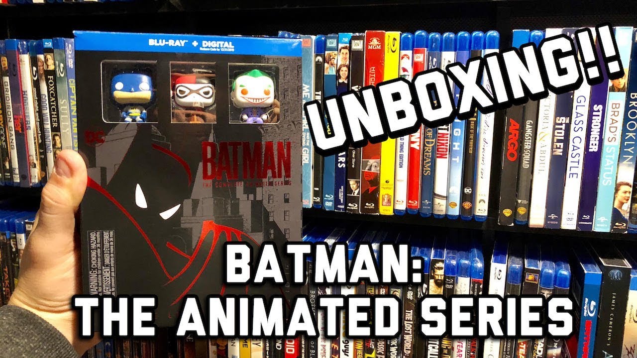 Batman: The Animated Series Limited Edition Blu-ray | Unboxing and