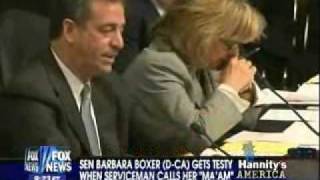 Hannity on Barbara "Call Me Senator" Boxer