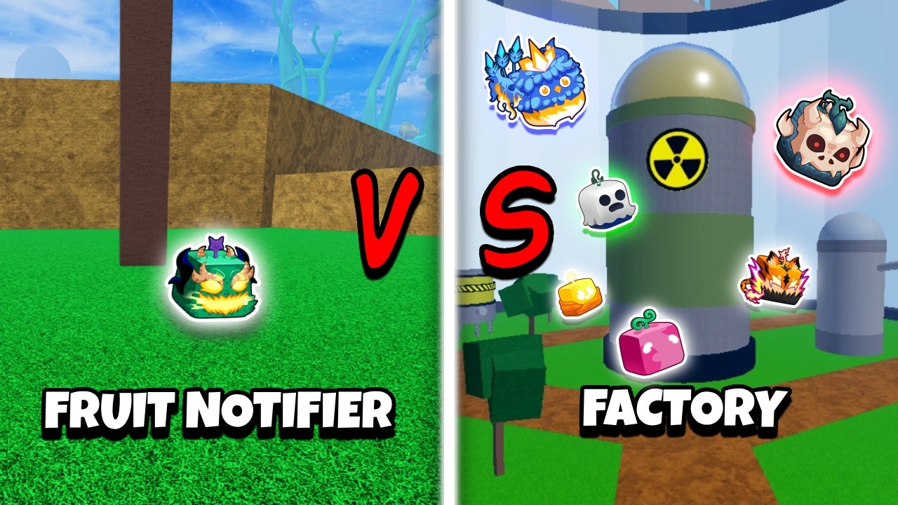 FACTORY vs FRUIT NOTIFIER… Which Is ACTUALLY Better?!