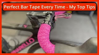 How To Replace Bar Tape - Perfect Tape Wrap Every Time - Cycling Maintenance