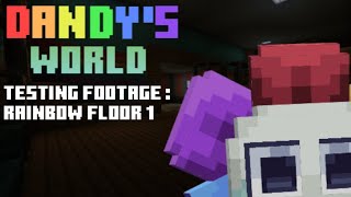 Dandys World Map : Testing Footage Floor 1 | Minecraft Bedrock