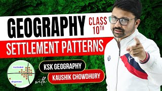 Settlement Patterns | Topographical Map | #icsegeography #settlements #compact #dispersed