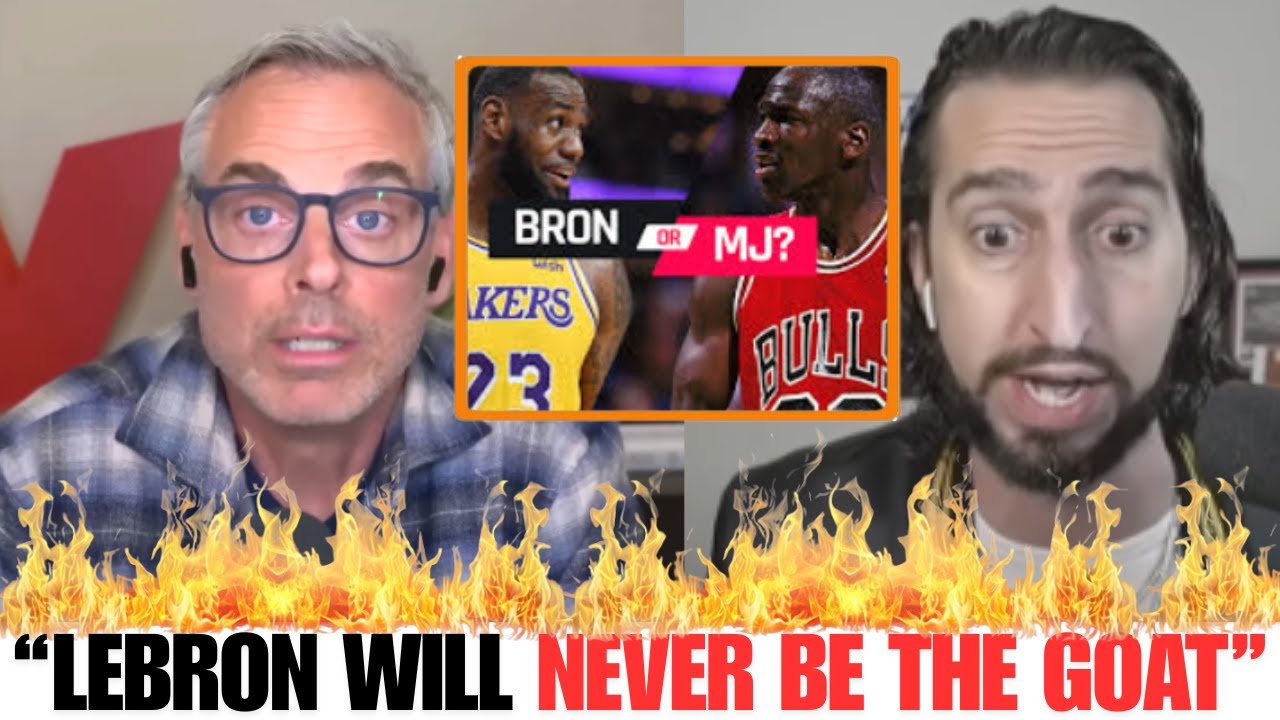 Colin Cowherd MIC DROPS🎤Lebron Vs Jordan Goat Debate ''YOU SILLY RING CHASER''