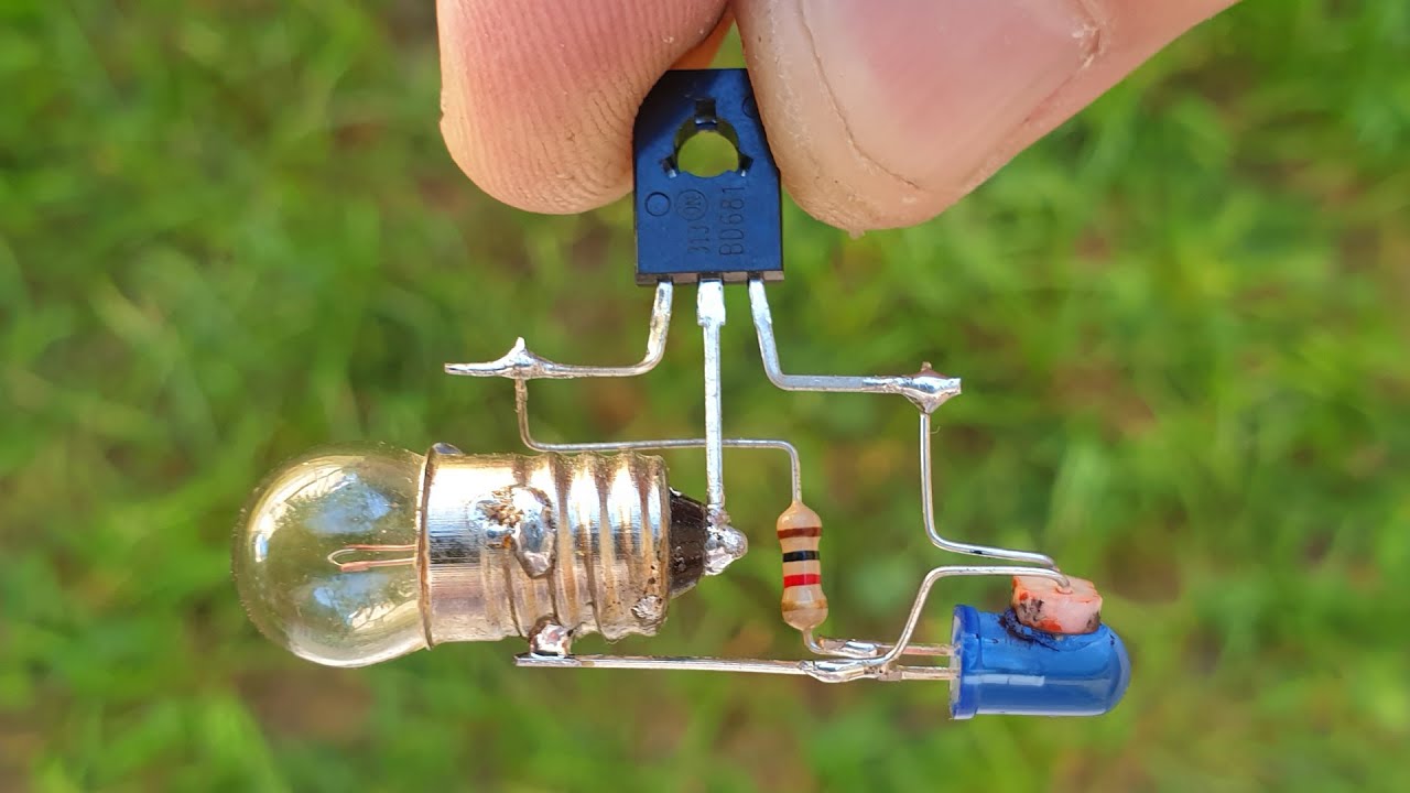 Transistor Cool Cool Circuit Using Only One Transistor - YouTube