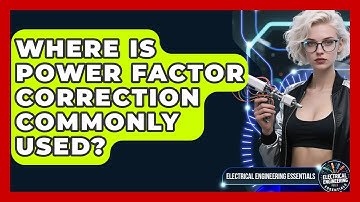 Where Is Power Factor Correction Commonly Used? | Electrical Engineering Essentials News